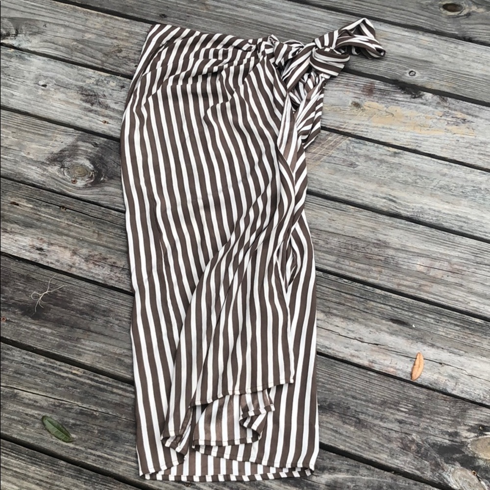 Acacia Silk Wrap Skirt